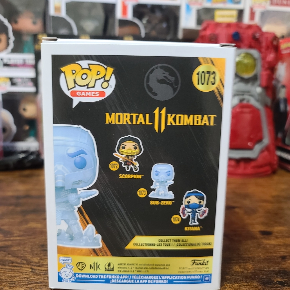Brand New Funko Pop! Mortal Kombat Sub-Zero Figure - Picture 2 of 3